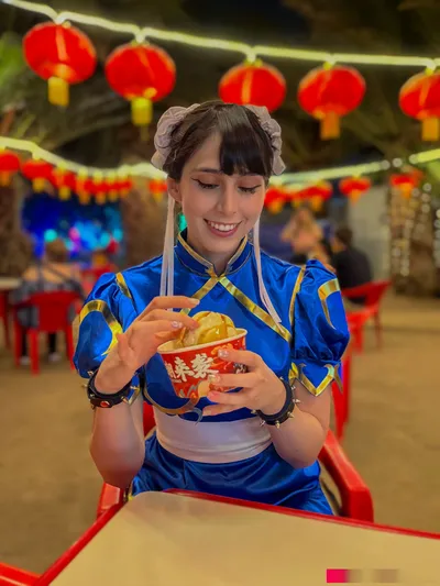 Rosicosplay - Chun Li nude cosplay leaked 6959