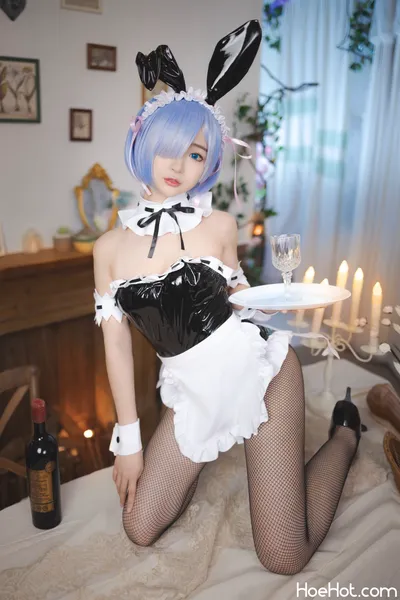 [桜井宁宁] 蕾姆兔女郎 nude cosplay leaked 521585