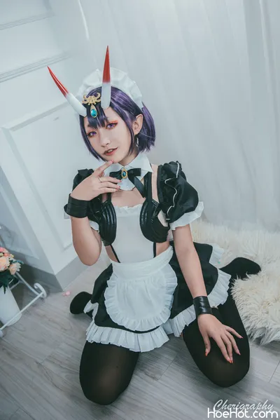 Roroki骷髅姫 - 酒吞女仆 nude cosplay leaked 523526