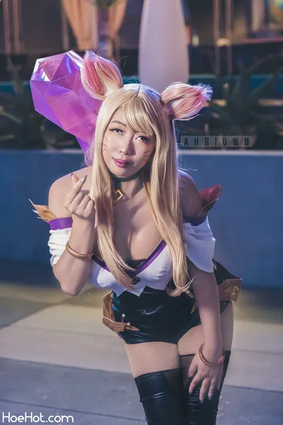 Ahriuwu - KDA Ahri nude cosplay leaked 466183