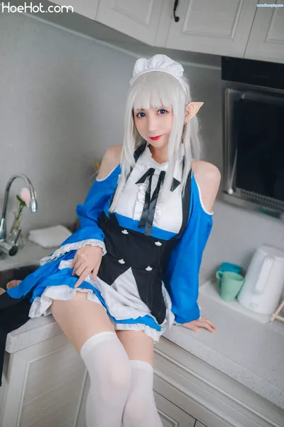 [贝儿酱Miki] NO.03 艾米莉亚女仆 Emilia Maid nude cosplay leaked 471727