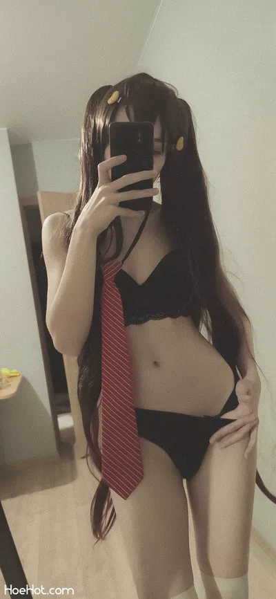 Penkarui - Hu Tao Schoolgirl nude cosplay leaked 233131