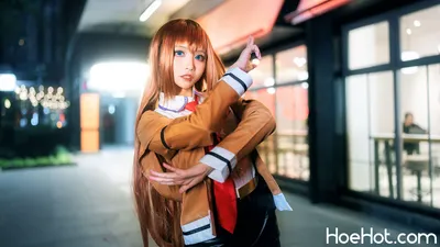 [凰儿_] 命运石之门 助手 Makise Kurisu nude cosplay leaked 103659