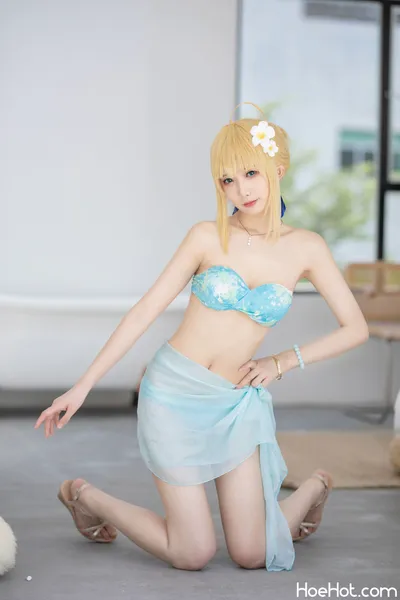 封疆疆 - saber水着 nude cosplay leaked 70644