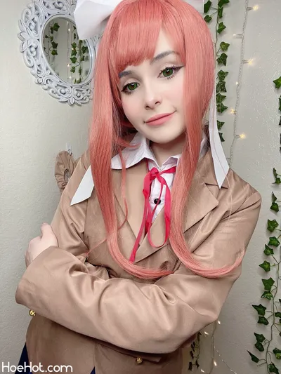 ItsCandyCloud - Monika nude cosplay leaked 270573