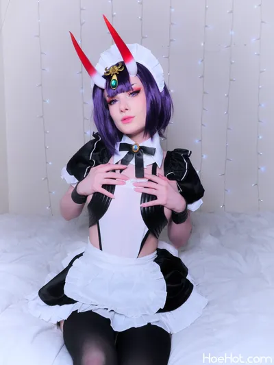 Bunni Lynn - Shuten Douji Maid nude cosplay leaked 325954