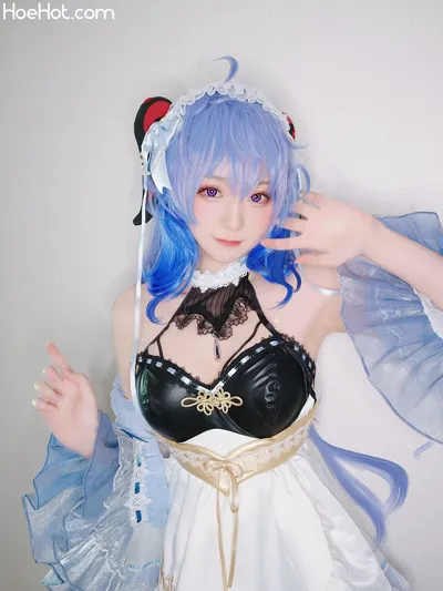 [Yuki亭] ❄️甘雨メイド❄️ nude cosplay leaked 523136