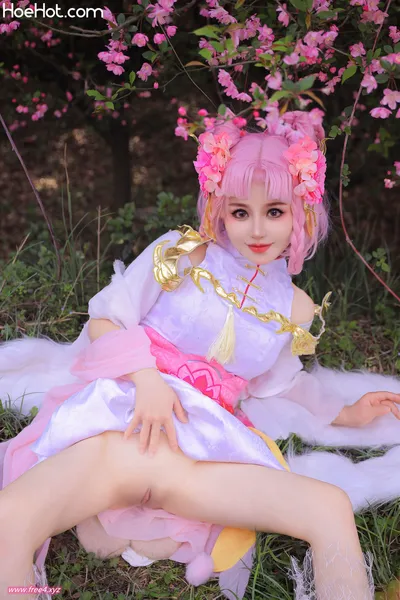 [桃暖酱]王者荣耀 嫦娥 Honor of Kings Chane E nude cosplay leaked 218774