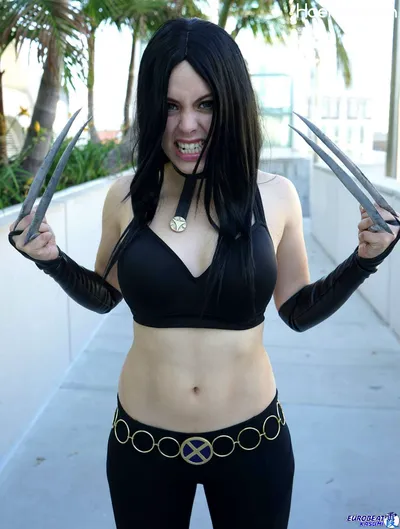 NadyaSonika - X-23 nude cosplay leaked 597755