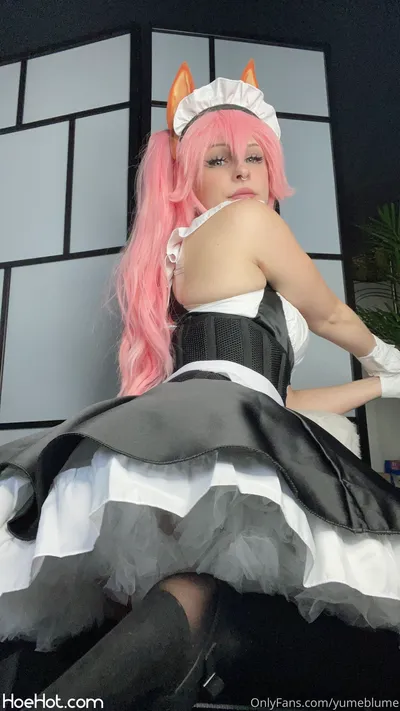 Masako Yume - Tamamo maid nude cosplay leaked 41909