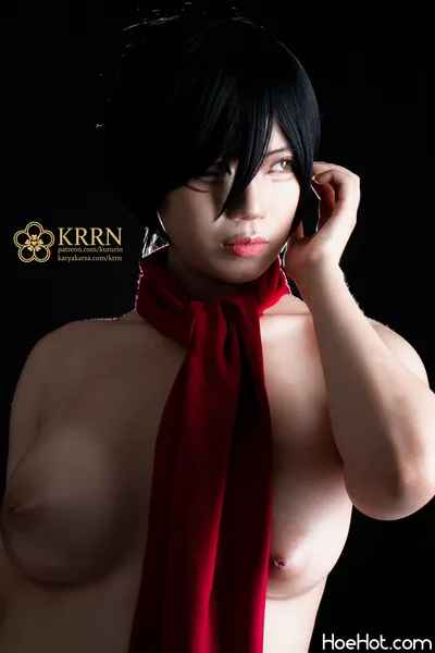 Mikasa Ackerman - Kururin Rin (Attack on Titan) nude cosplay leaked 495370