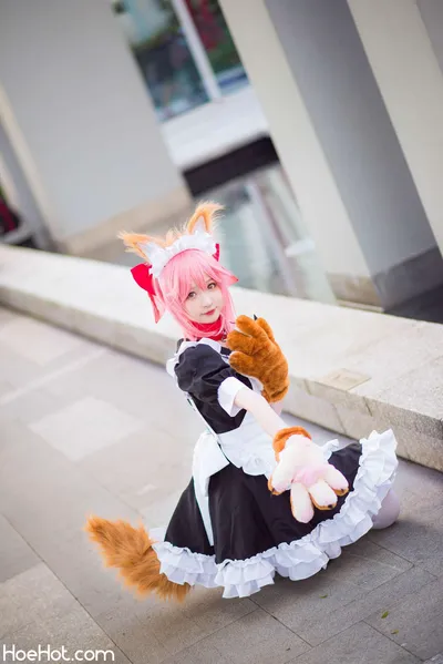 Nangong - Tamamo-no-Mae nude cosplay leaked 378850