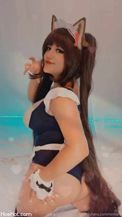 Ninitard - Chocola Maid swimsuit nude cosplay leaked 220595