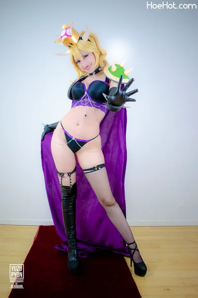 YuzuPyon - Bowsette Fanservice (2018.10 HD) nude cosplay leaked 31554