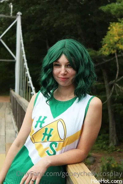 GooeyChewyCosplay - Cheer Izuku nude cosplay leaked 102923