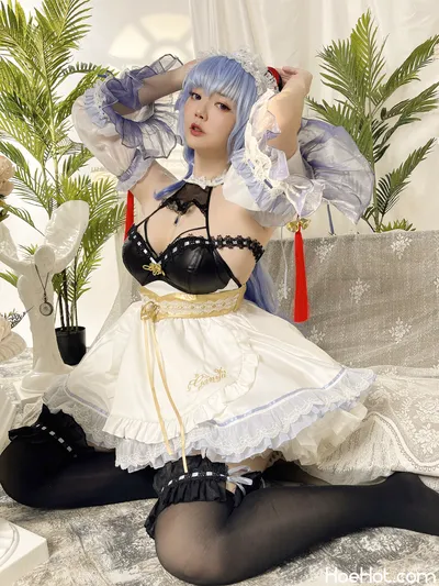 Ying Tze - Ganyu Maid nude cosplay leaked 442559