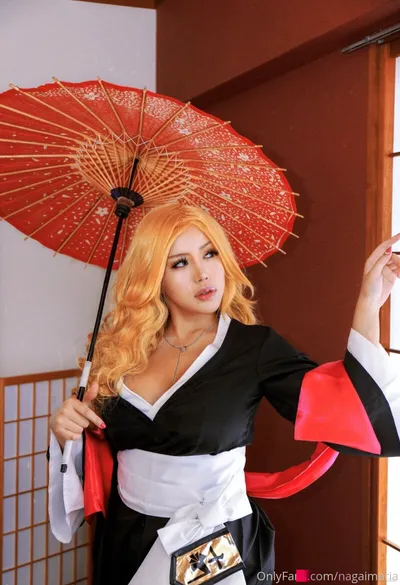 Maria Nagai - Rangiku Matsumoto nude cosplay leaked 4819