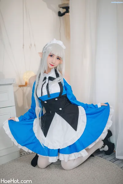 [贝儿酱Miki] NO.03 艾米莉亚女仆 Emilia Maid nude cosplay leaked 471716