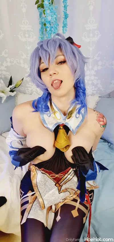 Nana Kuronoma - Ganyu nude cosplay leaked 180612