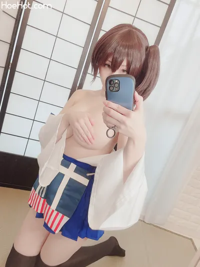 Atsuki  - Kaga nude cosplay leaked 29695