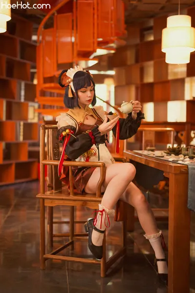 Penkarui - Xiangling nude cosplay leaked 453992