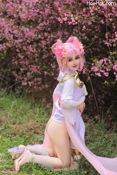 [桃暖酱]王者荣耀 嫦娥 Honor of Kings Chane E nude cosplay leaked 218761