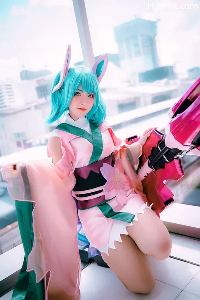 Arena of Valor Cosplay Capheny Cherry Blossoms nude cosplay leaked 159824