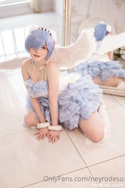 Neyrodesu - Angel Rem nude cosplay leaked 366739