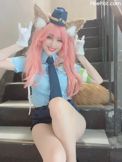 Konomi - Officer Tamamo nude cosplay leaked 292900