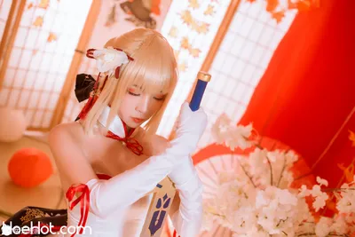 二佐Nisa Fate Saber nude cosplay leaked 506931