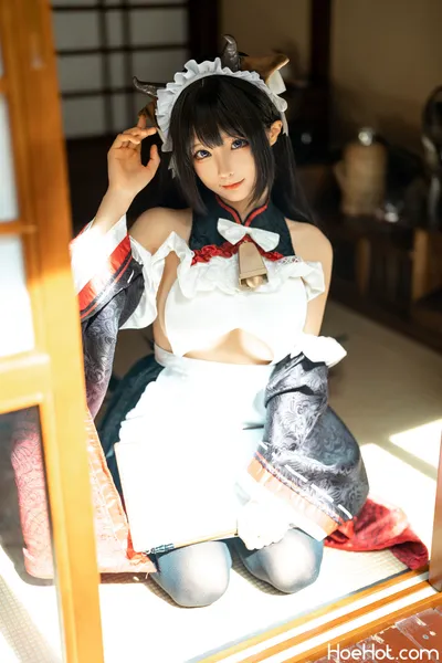 蠢沫沫 - 牛牛女仆 nude cosplay leaked 220188