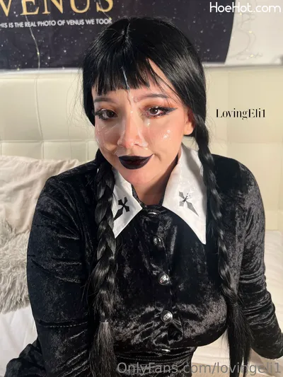 Loving Eli - Wednesday Adams nude cosplay leaked 258395