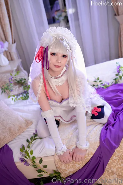 Akariia - Bride Emilia nude cosplay leaked 207633