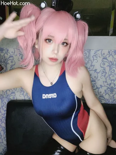 [Shuran Nyama] 艦これアトランタ競泳水着+ラバー靴下！ nude cosplay leaked 379568