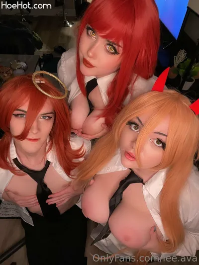 Lee.Ava, Moyumie, Amnalert - Power, Makima, Angel (Chainsaw Man) nude cosplay leaked 251854