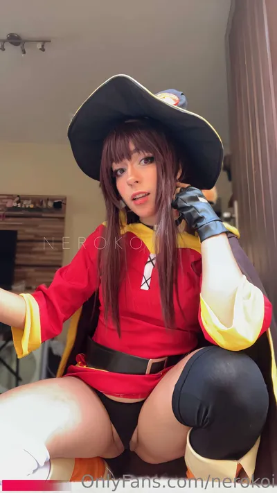 Neroko - Megumin nude cosplay leaked 19189