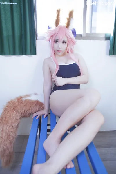 [叫我千寻大人] 玉藻前 死庫水 Tamamo no Mae Swimsuit nude cosplay leaked 393495