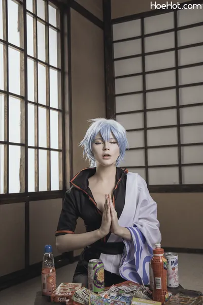 Oichi -  Gintoki Sakata nude cosplay leaked 492437