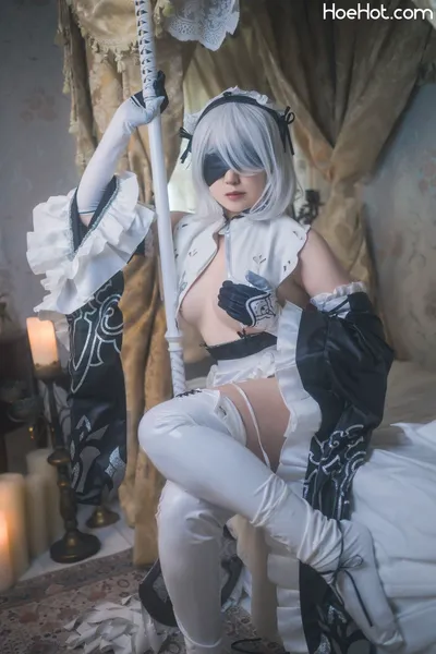 Hatori Sama - 2B Maid nude cosplay leaked 303142