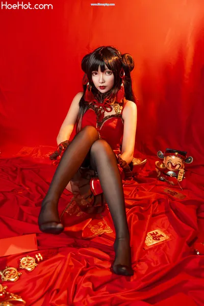 [妍子坚不可摧] 狂三新年 Tokisaki Kurumi Happy New Year nude cosplay leaked 78557