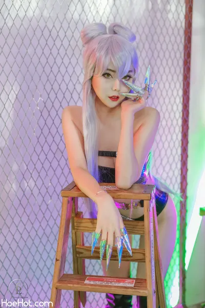 Yuna (유나) - Evelynn K/DA nude cosplay leaked 350264