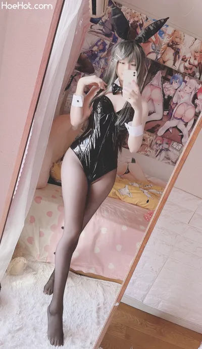 [習呆呆] Mai Sakurajima (Bunny) nude cosplay leaked 583482