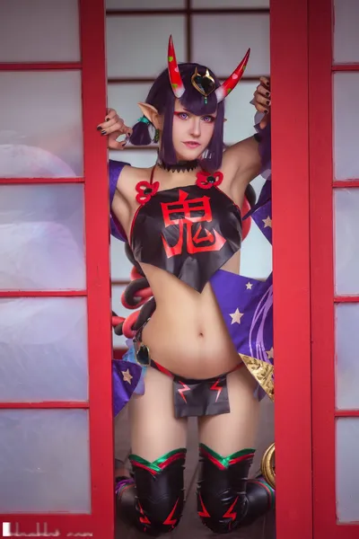 Yukeshiro - Shuten Douji nude cosplay leaked 21778