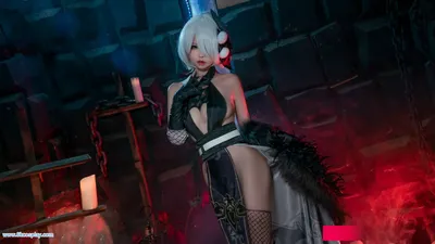 [可可老师] 尼尔忍者 Nier 2B Ninja nude cosplay leaked 11867