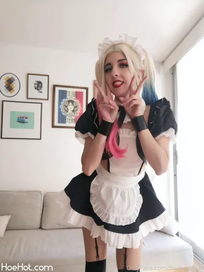 Flor B - Maid Harley nude cosplay leaked 54550