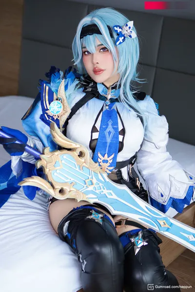 Neppu - Eula nude cosplay leaked 13751