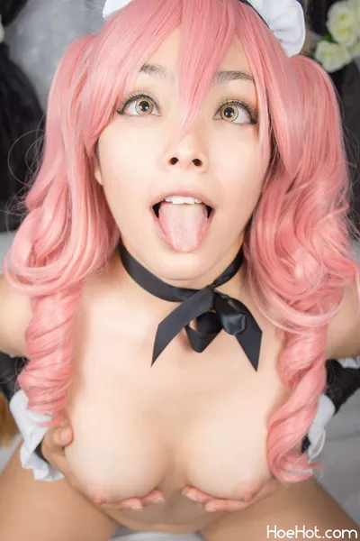 Hitomi Locks - Tamamo maid nude cosplay leaked 247257