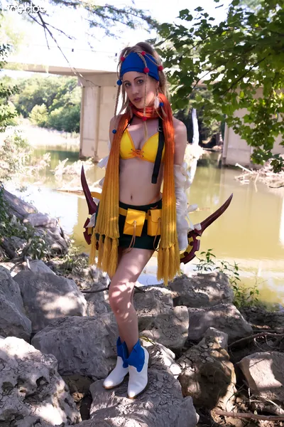 Tiffany Gordon Cosplay - Rikku nude cosplay leaked 539021