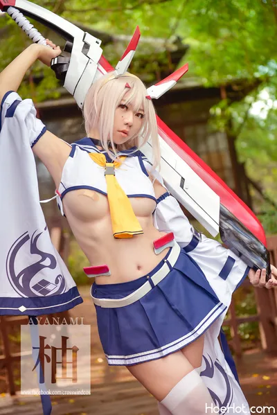 [十字風 Lin Crosswind] Ayanami nude cosplay leaked 582491