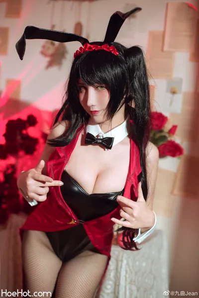 [九曲Jean] 约会大作战 | 时崎狂三 (兔女郎 旗袍) nude cosplay leaked 603320